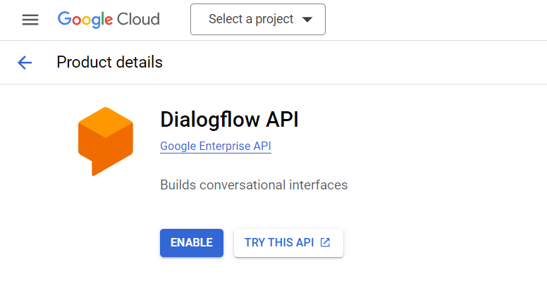 Dialogflow Extension Image