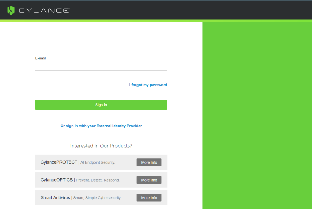 Cylance Website Image