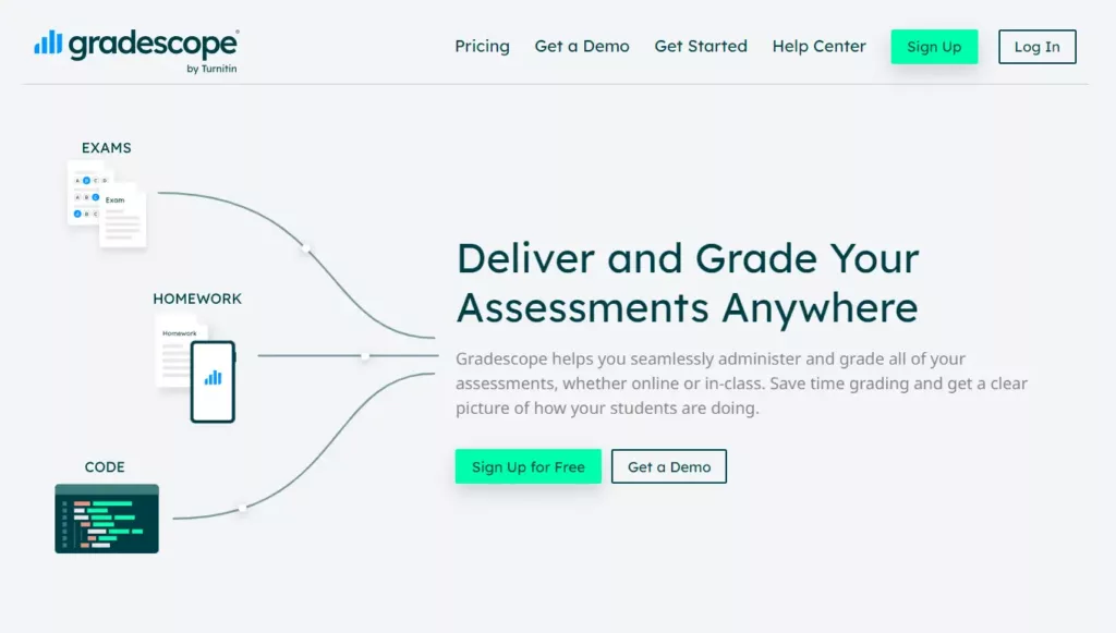 Gradescope Website Image