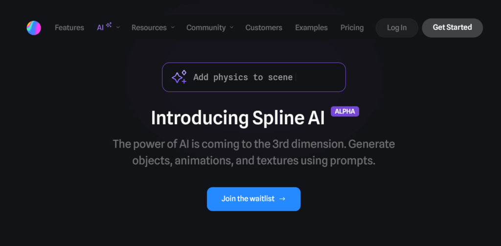 Spline AI Website Image